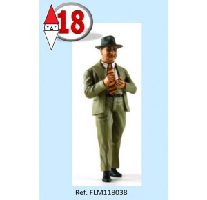 , , , LE MANS MINIATURES ENZO FERRARI. 1960 - STANDING FIGURE ALFRED NEUBAUER MEETING