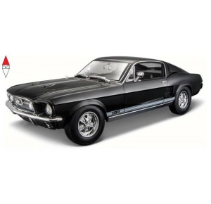 , , , MODELLINO STATICO MAISTO 1/18 1967 FORD MUSTANG FASTBACK BLACK