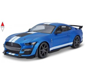 , , , MODELLINO STATICO MAISTO 1/18 2020 FORD SHELBY GT500 MET BLUE