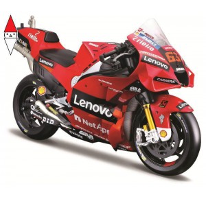 , , , MODELLINO STATICO MAISTO 1/6 DUCATI LENOVO TEAM 2022 - N63 FRANCESCO BAGNAIA