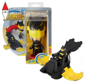 , , , MODELLINO MATTEL DC SUPER FRIENDS HEAD SHIFTERS ASSORTIMENTO