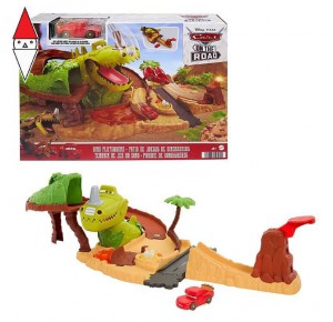 , , , MODELLINO MATTEL CARS PARCO DEI DINOSAURI