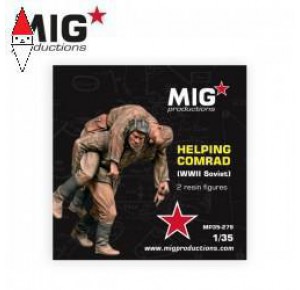 , , , MIG 1/35 HELPING COMRAD (WWII SOVIET)