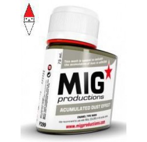 , , , SMALTO MODELLISMO MIG ACUMULATED DUST EFFECT 75ML