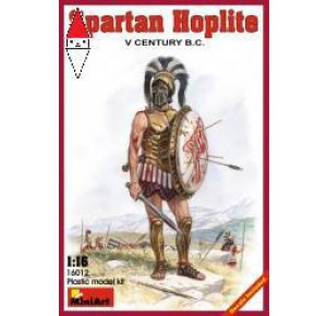 , , , MINI ART 1/16 SPARTAN HOPLITE.  V CENTURY B.C.