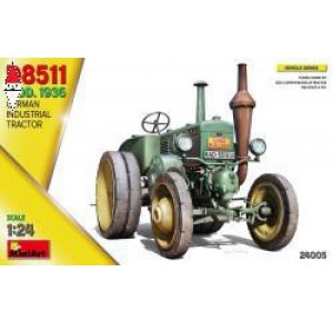 , , , MINI ART 1/24 GERMAN INDUSTRIAL TRACTOR D8511 MOD. 1936