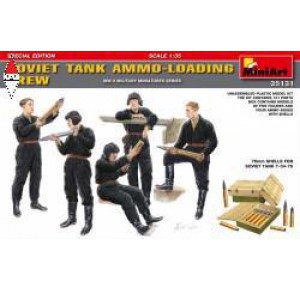 , , , MINI ART 1/35 SOVIET TANK AMMO-LOADING CREW SET. SPECIAL EDITION