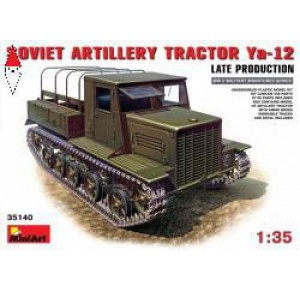 , , , MINI ART 1/35 YA-12 LATE PROD. SOVIET ARTILLERY TRACTOR