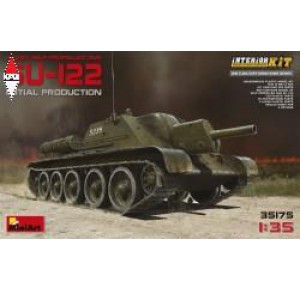 , , , MINI ART 1/35 SU-122 (INITIAL PRODUCTION) W/FULL INTERIOR
