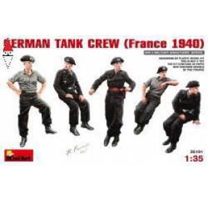 , , , MINI ART 1/35 GERMAN TANK CREW (FRANCE 1940)