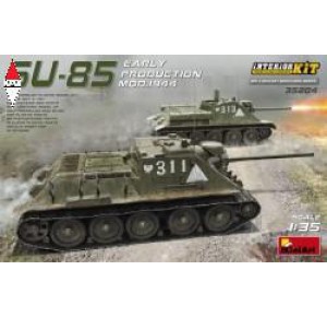 , , , MINI ART 1/35 SU-85 MOD. 1944 (EARLY PRODUCTION) W/ INTERIOR KIT