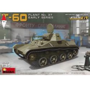 , , , MINI ART 1/35 T-60 (PLANT NO.37) EARLY SERIES. INTERIOR KIT