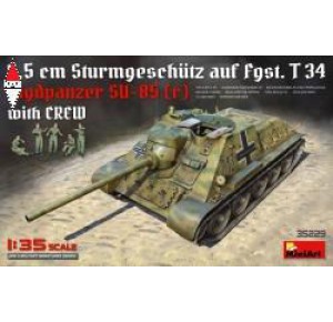, , , MINI ART 1/35 JAGDPANZER SU-85 (R) W/CREW