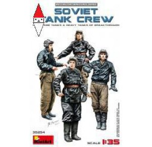 , , , MINI ART 1/35 SOVIET TANK CREW(FORFLAMETANKS ANDHEAVYTANKSOFBREAK)