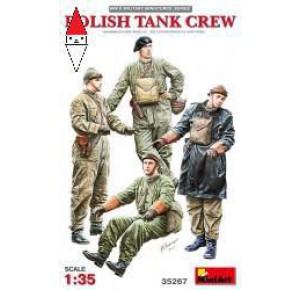 , , , MINI ART 1/35 POLISH TANK CREW