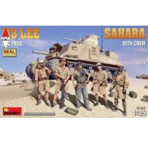 , , , MINI ART 1/35 M3 LEE MID PROD. SAHARA WITH CREW