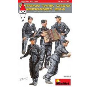, , , MINI ART 1/35 GERMAN TANK CREW ( NORMANDY 1944 ) SPECIAL EDITION