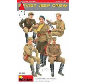 , , , MINI ART 1/35 SOVIET JEEP CREW. SPECIAL EDITION