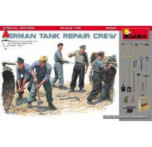 , , , MINI ART 1/35 GERMAN TANK REPAIR CREW SPECIAL EDITION