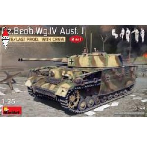 , , , MINI ART 1/35 PZ.BEOB.WG.IV AUSF. J LATE/LAST PROD. 2IN1 WITH CREW