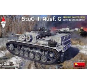 , , , MINI ART 1/35 STUG III AUSF. G FEB 1943 ALKETT PROD. WITH WINTERKETTEN