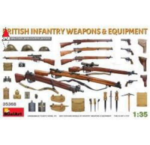 , , , MINI ART 1/35 BRITISH INFANTRY WEAPONS AND EQUIPMENT