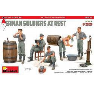 , , , MINI ART 1/35 GERMAN SOLDIERS AT REST SPECIAL EDITION