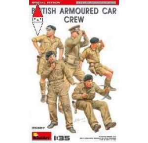 , , , MINI ART 1/35 BRITISH ARMOURED CAR CREW. SPECIAL EDITION