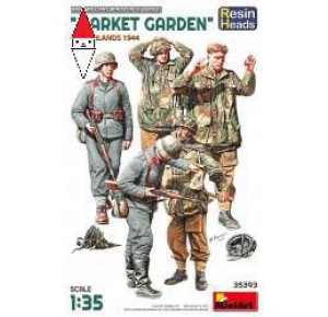 , , , MINI ART 1/35 MARKET GARDEN NETHERLANDS 1944 RESIN HEADS