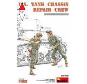 , , , MINI ART 1/35 U.S. TANK CHASSIS REPAIR CREW