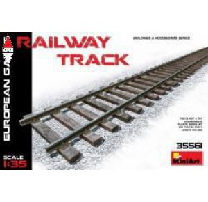 , , , MINI ART 1/35 RAILWAY TRACK (EUROPEAN GAUGE)