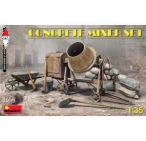, , , MINI ART 1/35 CONCRETE MIXER SET