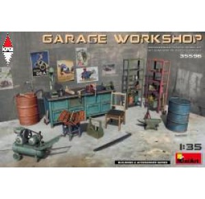 , , , MINI ART 1/35 GARAGE WORKSHOP