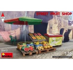 , , , MINI ART 1/35 STREER FRUIT SHOP
