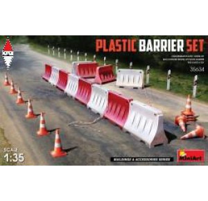 , , , MINI ART 1/35 PLASTIC BARRIER SET