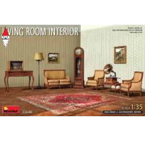 , , , MINI ART 1/35 LIVING ROOM INTERIOR