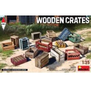 , , , MINI ART 1/35 WOODEN CRATES