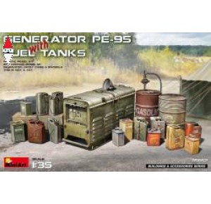 , , , MINI ART 1/35 GENERATOR PE-95 WITH FUEL TANKS