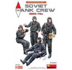 , , , MINI ART 1/35 SOVIET TANK CREW 1960-70S