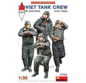 , , , MINI ART 1/35 SOVIET TANK CREW 1970-1980S WINTER UNIFORM - INCLUDE 4 FIGURINI