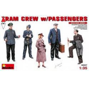 , , , MINI ART 1/35 TRAM CREW W/PASSENGERS