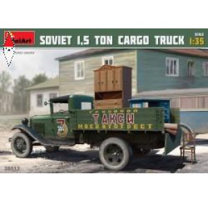 , , , MINI ART 1/35 SOVIET 1.5 TON CARGO TRUCK