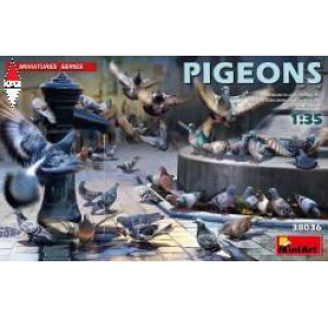 , , , MINI ART 1/35 PIGEONS