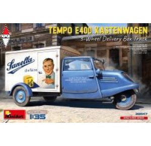 , , , MINI ART 1/35 TEMPO E400 KASTENWAGEN 3-WHEEL DELIVERY BOX TRACK