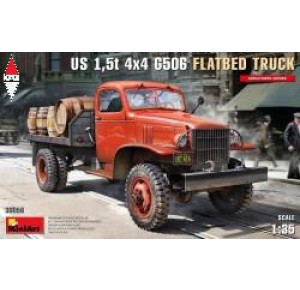 , , , MINI ART 1/35 US 1.5T 4X4 G506 FLATBED TRUCK