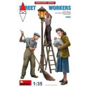 , , , MINI ART 1/35 STREET WORKERS
