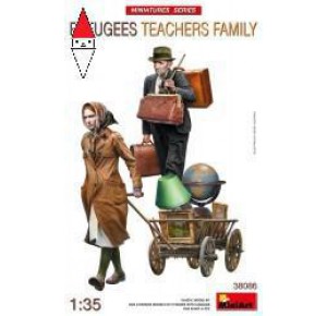 , , , MINI ART 1/35 REFUGEES. TEACHERS FAMILY INCLUDE 2 FIGURE E ACCESSORI