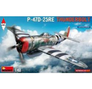, , , MINI ART 1/48 P-47D-25RE THUNDERBOLT. ADVANCED KIT