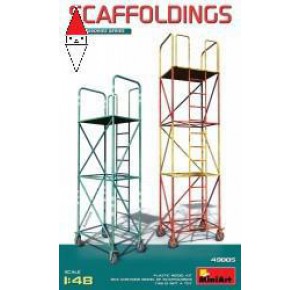 , , , MINI ART 1/48 SCAFFOLDINGS