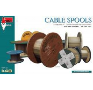 , , , MINI ART 1/48 CABLE SPOOLS